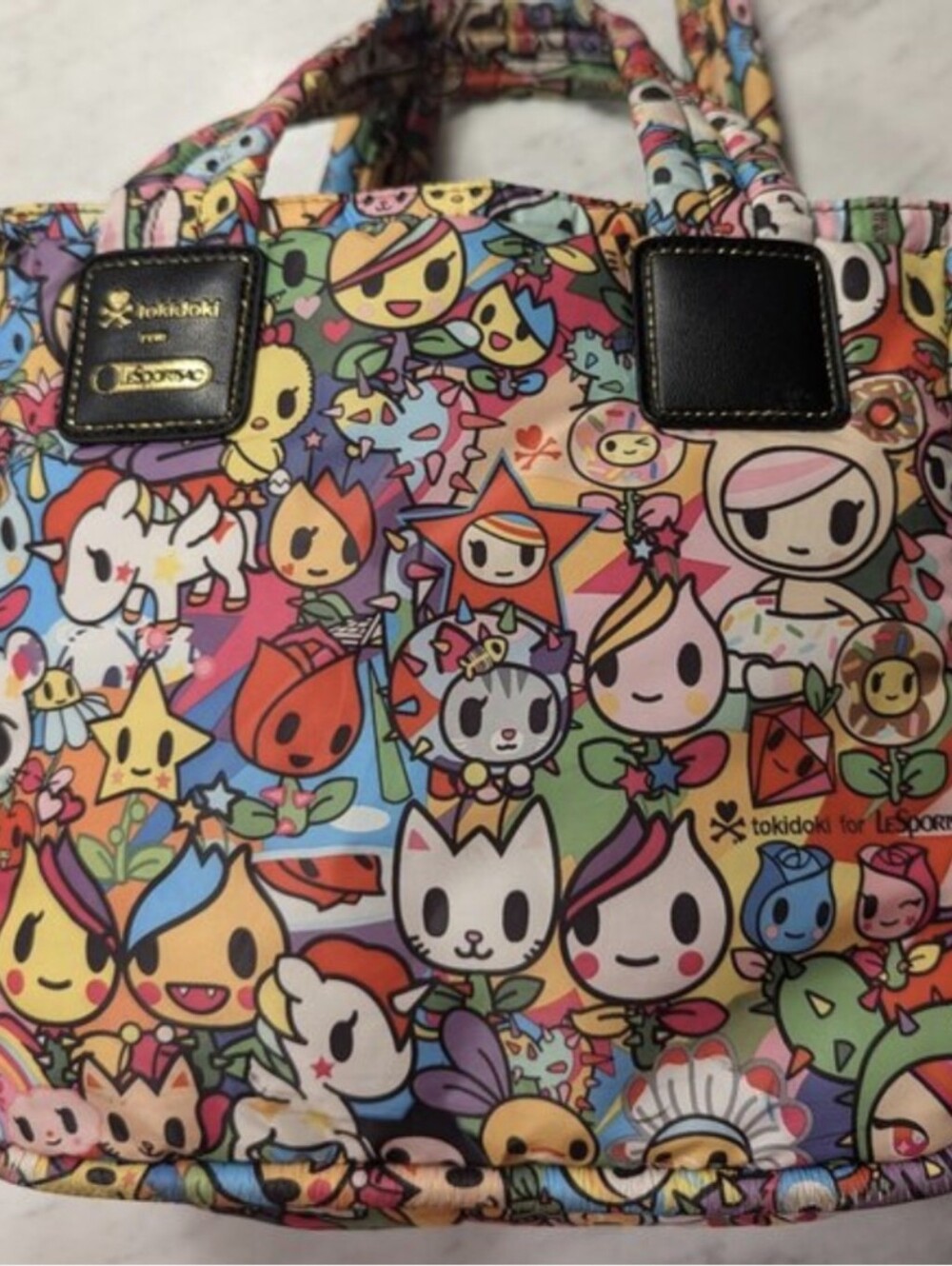 Tokidoki LeSportSac Tulipets Nuvola Tote Bag